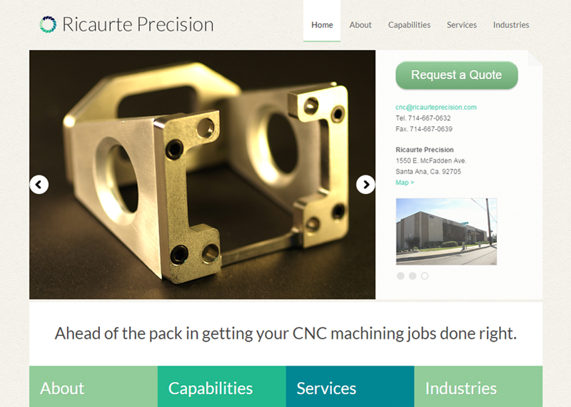 Ricaurte Precision Goes Live!